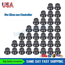 30 Pcs Thumbsticks Analog Sticks Rocker Cap For Xbox one Controller Black USA