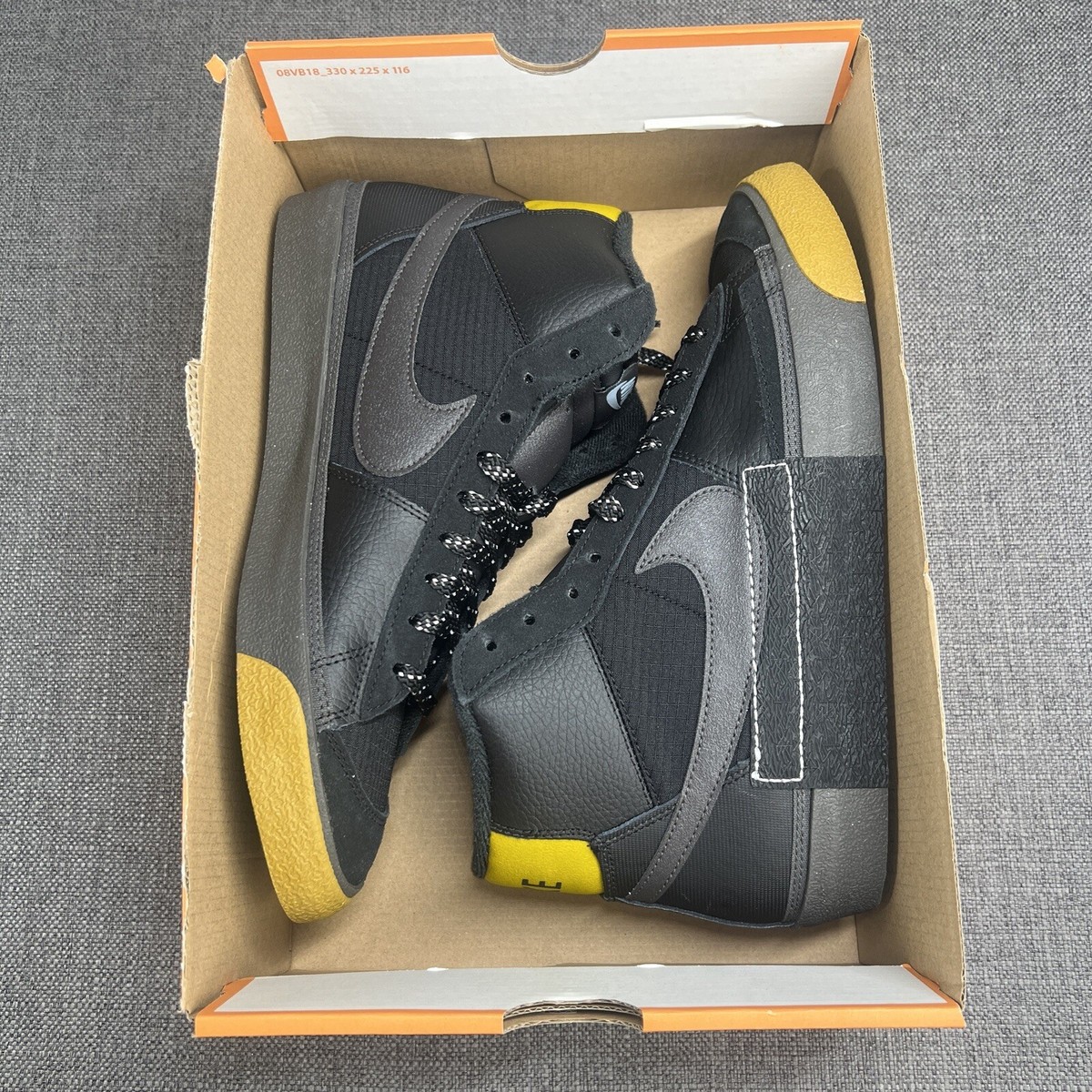 Nike Blazer Mid Pro Club Men Size 10 Shoes Black Bronzine Nike Blazer Mid Pro Club Men Size 10 Shoes Black Bronzine