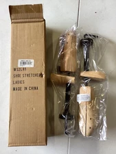2-Way Adjustable Wooden Shoe Stretcher Expander Men Women Boot Shoes WS2LR1