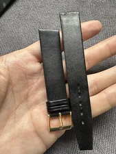 Vintage Watch Strap 18 mm Leather Nos Proper Old School V30
