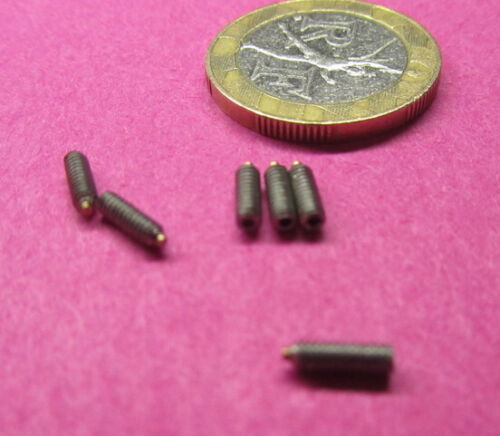 Stainless Steel Brass Tip Set Screw, 2-56, 4-40, 6-32, 8-32 To 3/8-16, M3 to M8 - Picture 31 of 511