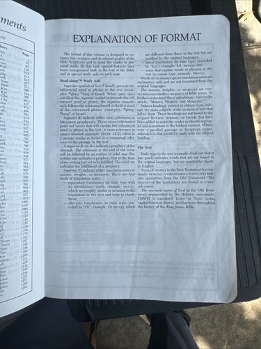 The Open Bible KJV Nelson King James Black Bonded Leather 1985 - Picture 10 of 17
