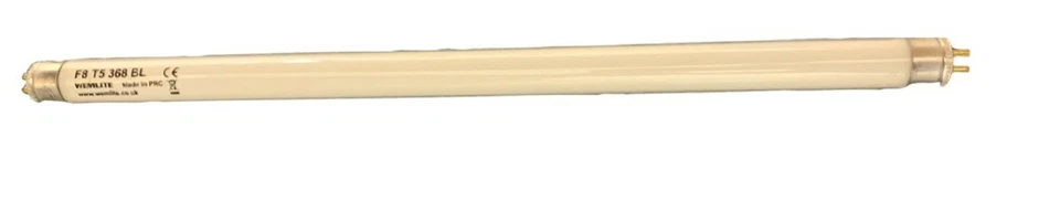 ANGLIA FARM SUPPLIES 1 x 8 WATT 12 INCH LONG FLUORESCENT LIGHT BULB LAMPS TUBE ELECTRIC FLY KILLER