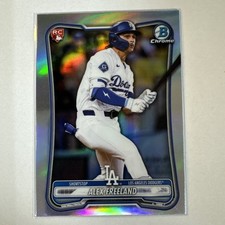 Topps 2026 Bowman Chrome Red RC Alex Freeland Rookie #70 Los Angeles Dodgers