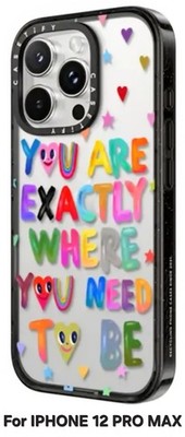 PRE OWNED CASETiFY Smart Phone Case IPHONE 12 PRO MAX Exactly Where You Need To