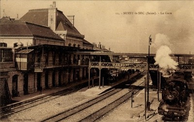 CPA Noisy-le-Sec Seine Saint Denis, La Gare - 4708680