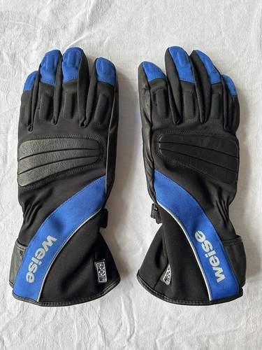 Weise Hipora Fusion Leather & Poly Motorcycle Gloves Size M