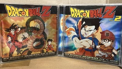 ドラゴンボール　DRAGON BALLドイツ語　Germany Dragon Ball Z GERMAN Official Soundtrack Anime Deutsch CD Lot