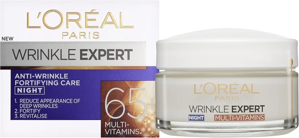 L'Oreal Wrinkle Expert Night 65+ 50ML - Image 3 of 3
