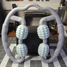 Quad Handheld Massager 360° Deep Tissue Muscle Roller Cellulite & Fascia Relief