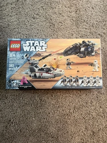 LEGO Star Wars 40755 Imperial Dropship vs Rebel Scout Speeder QT-KT Droid Sealed