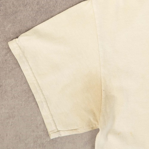 Camiseta Gildan Vintage Cecelia Johnson Artista M Para Hombre Beige Arte - Imagen 7 de 7