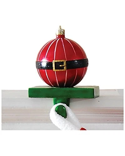 C&F Home Santa Ball Ornament Stocking Holder