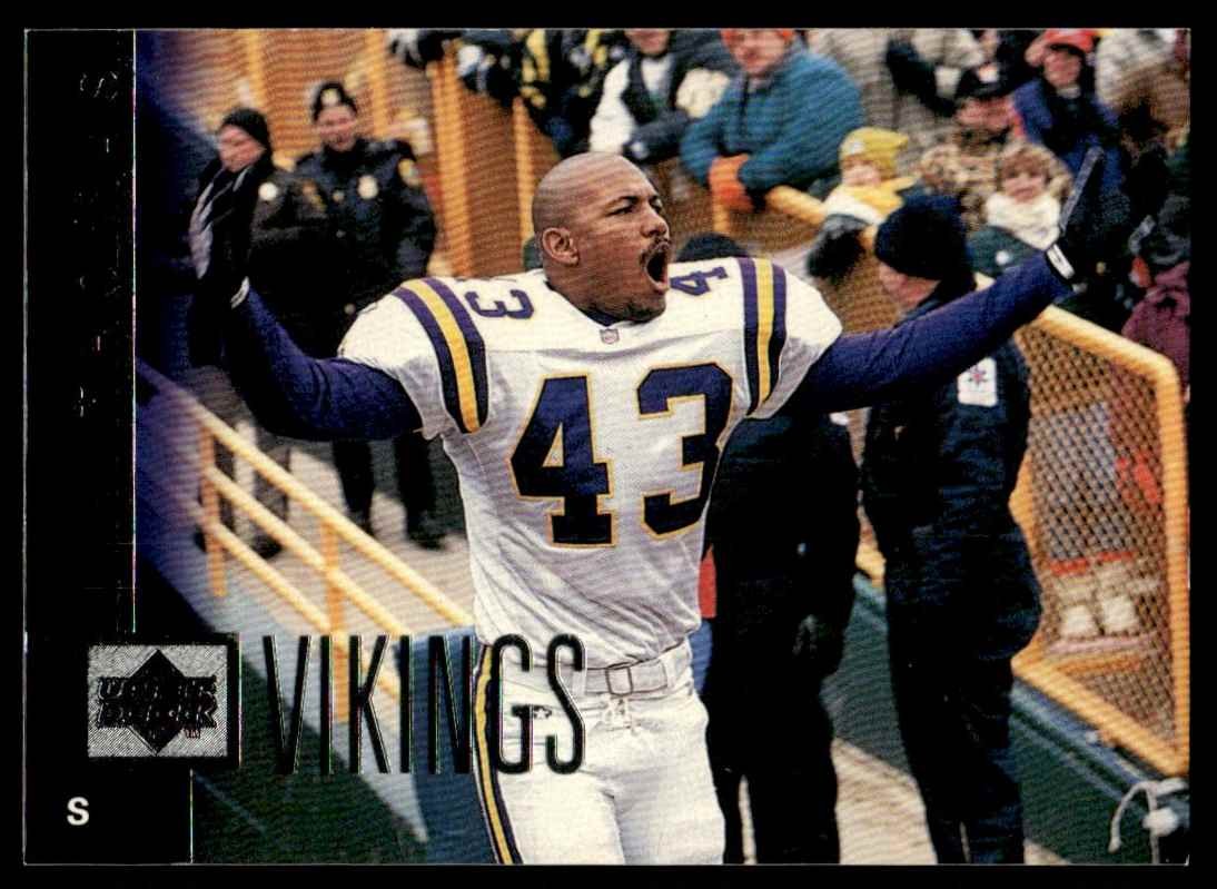 1997 Upper Deck Orlando Thomas Minnesota Vikings #299 20955