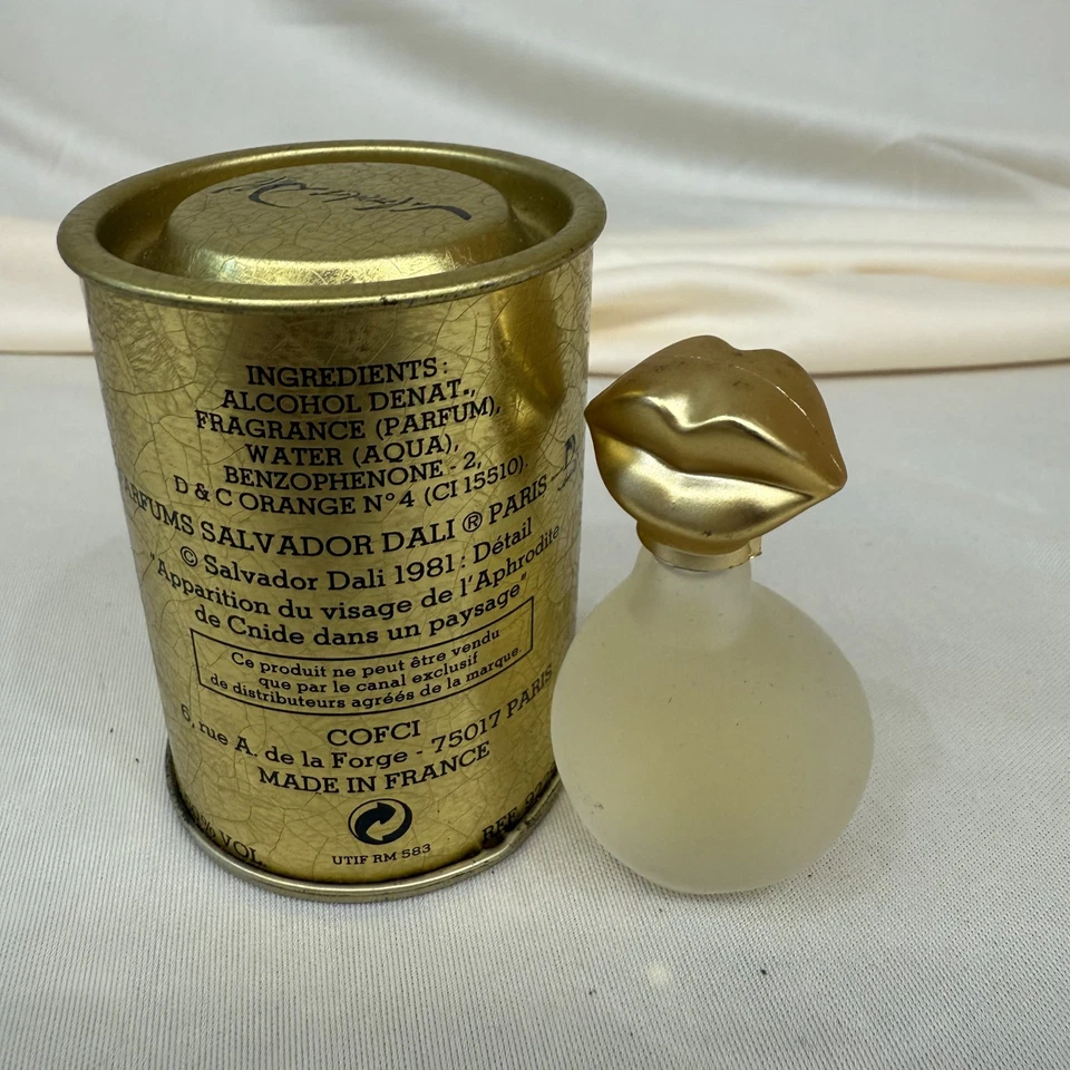 Dalimix Gold Salvador Dalí EDT Splash 8 ml Mini Foto 2 de 4