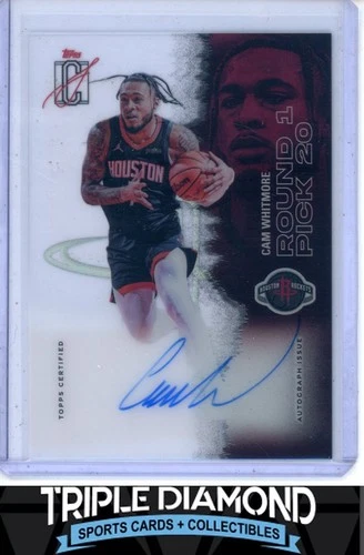 2025 Topps Signature Cam Whitmore Base (RAW)