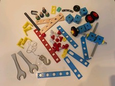 DDR Vero Construct Konvolut verschiedene Baukästen  Holzspielzeug