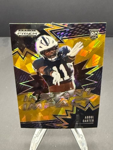 2025 Panini Prizm Draft Picks - Abdul Carter #II-ACR Gold Ice Prizm (RC)