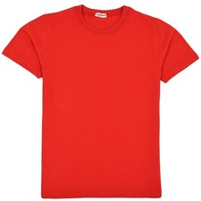 Enfants Garçons T-Shirts Uni Mode Été Toucher Doux Rouge Débardeur & 5-13 Ans