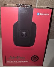 Ai Pro Bluetooth Stereo Headset  Brand New  In Box  Black