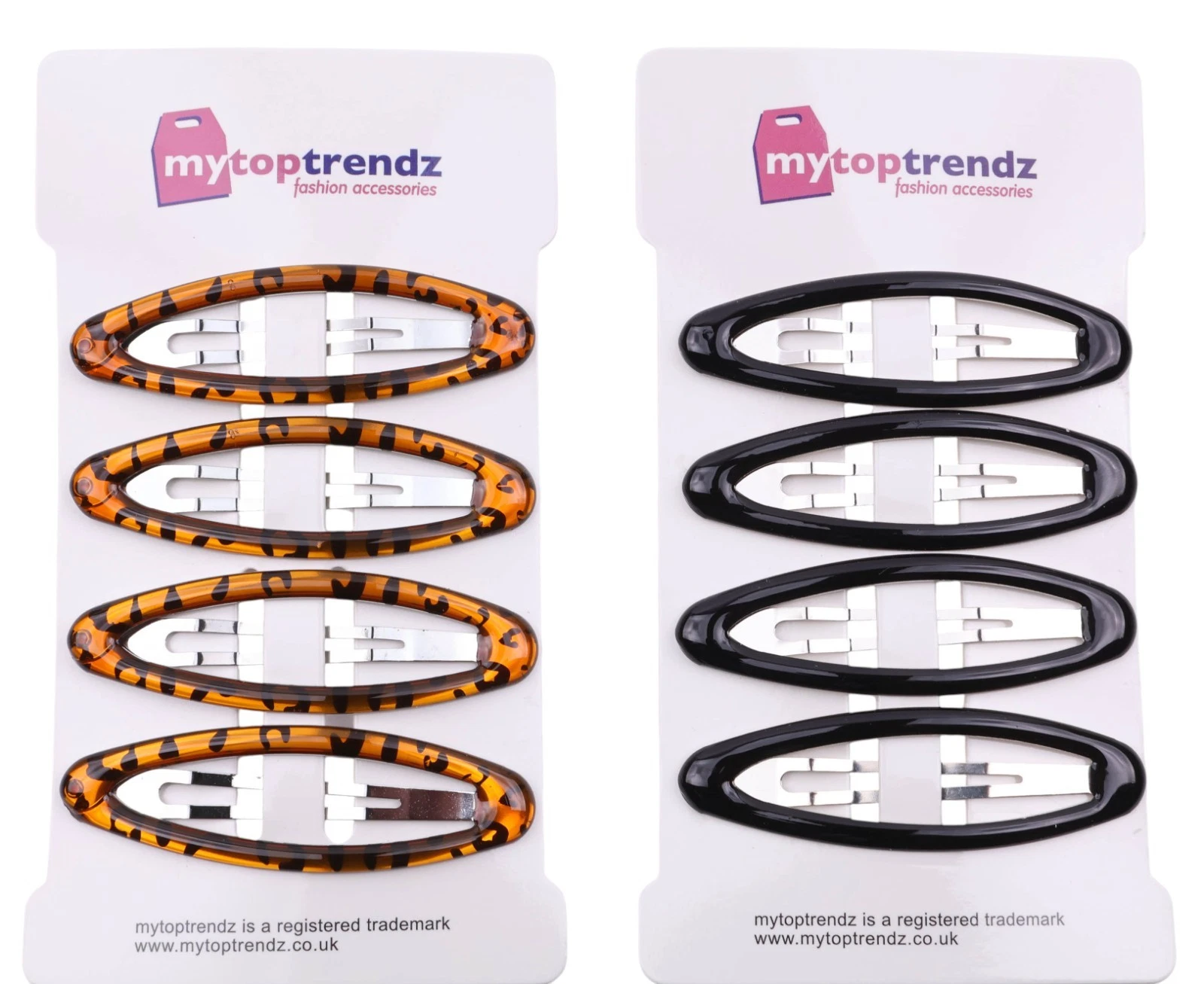 4 Pcs Large 7cm Hair Clips Snap Clip for Women & Girls Stylish Hair Accessories - Picture 1 of 7