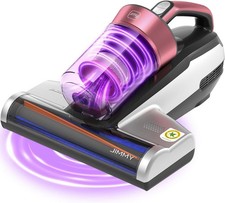Jimmy Mattress Vacuum Cleaner, Bed Vacuum Cleaner with UV-C Light Ultrasonic,