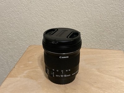 Canon EF-S 9519B002  10-18mm f/4.5-5.6 IS STM Zoom Lens - Black