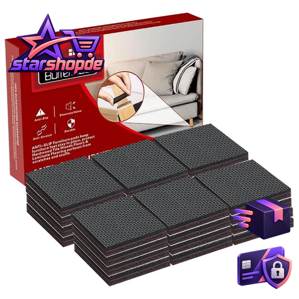 Antirutsch Pads 50Mm 24 StüCk Selbstklebend GummifüßE MöBelstopper Bodenschutz-image
