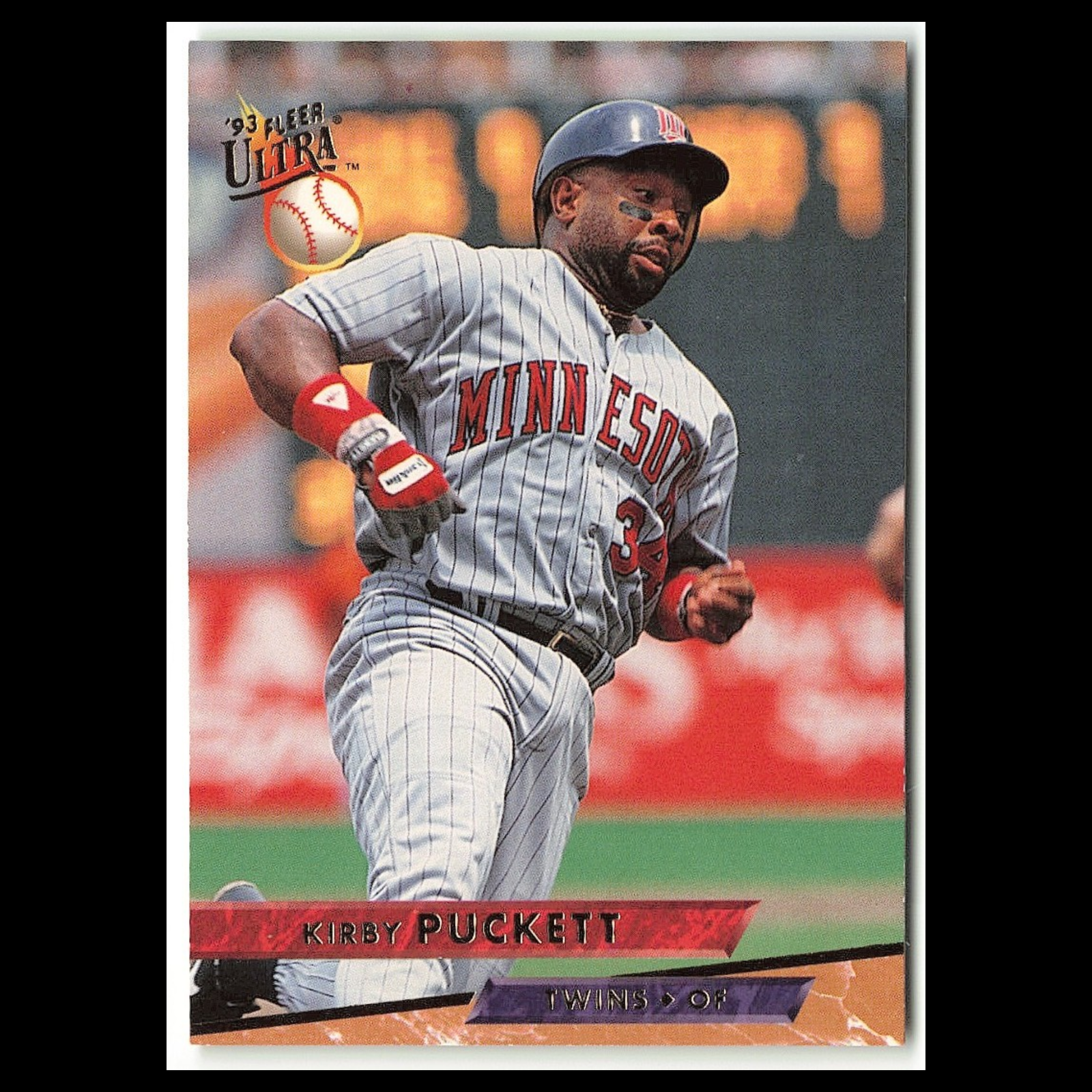 スポーツ選手 baseball card Kirby Puckett #236 1993 Fleer Ultra Minnesota Twins Baseball Card