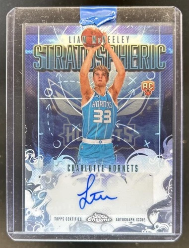 2025 Topps Signature Liam McNeeley Base (RAW)