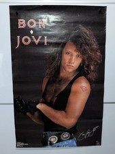Poster: Jon Bon Jovi (1989): Funky Enterprises, vintage original rock music (B)