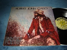 Robert John Gallo - Painted Poetry LP 1972 EXC underrated folk psych