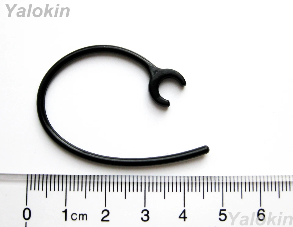 3 (B-S) Replacement Earhooks Earloops for Plantronics M70 Headset Devices - Image 2 of 4