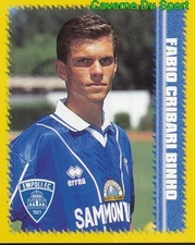 046 CRIBARI BINHO BRAZIL EMPOLI FC FIGURINES STICKER FOOTBALL KICK OFF 98 MERLIN