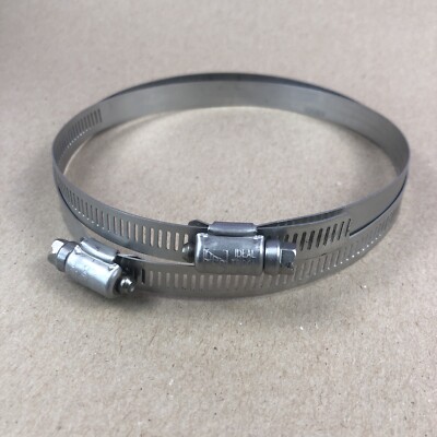 2x Ideal Tridon 67004-0080 SAE Size 80 3-1/2'' to 5-1/2'' Stainless Hose Clamp USA