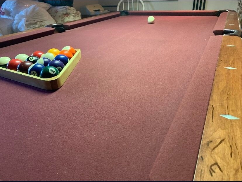 CJ Bailey custom mint condition slate pool table eBay