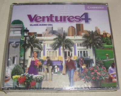 Ventures 4 Cambidge Class Audio CDs  Gretchen Bitterlin NEW & SEALED
