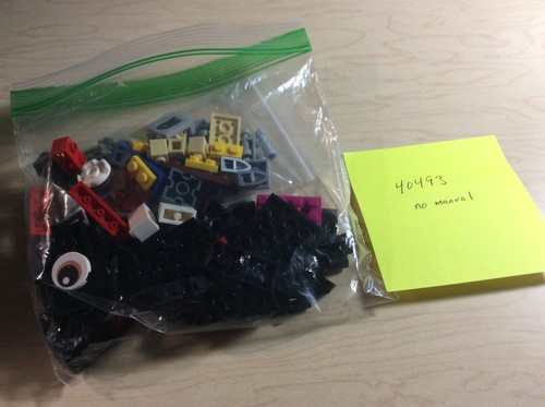 EUC LEGO Spider & Haunted House Pack #40493 100% Halloween 132pcs NO MANUAL