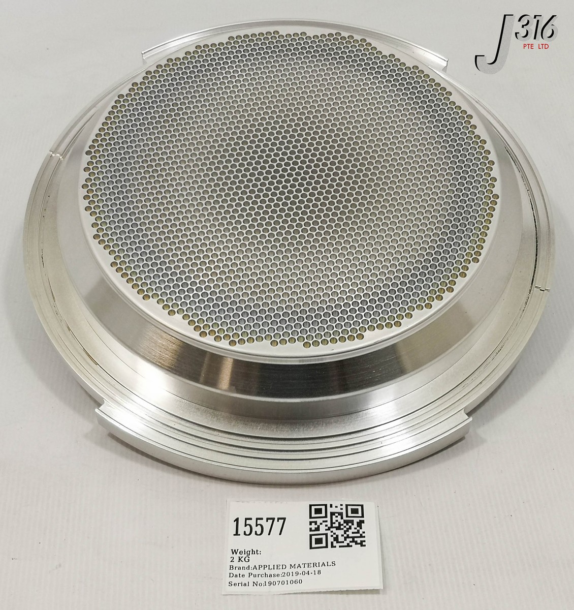 15577 APPLIED MATERIALS FACEPLATE, SIN, XG, DXZ DCVD 0021-00041 | eBay