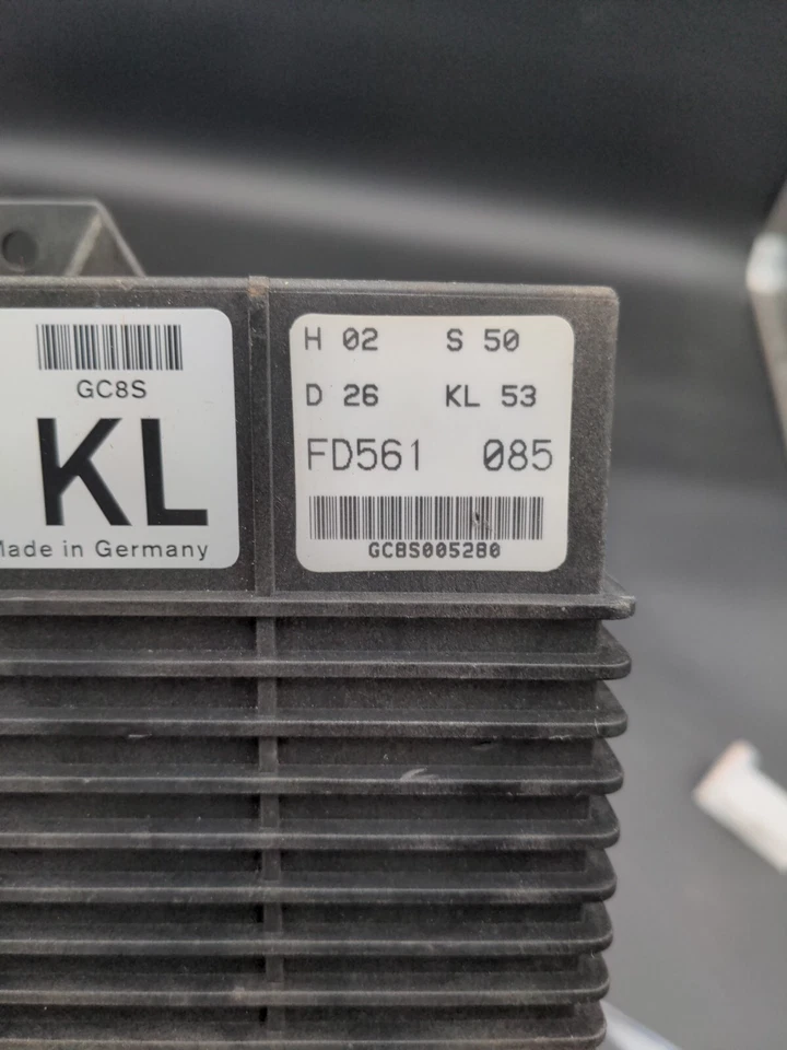 Módulo de control de transmisión BMW 318i 318is 1994-1997 TCM, 0 260 002 316 KL OEM Foto 3 de 4