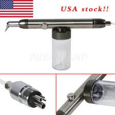 Dental Alumina Air Polisher Abrasion Microetcher Sandblaster Sandblasting Gun 4H