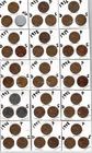 1934 -1958 P, D, S WHEN ISSUED. LINCOLN CENTS IN VERY GOOD AND BETTER CONDITION.