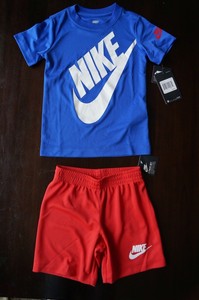blue nike shorts outfit