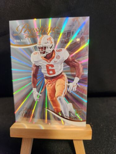 2023 Prestige NFL Football Byron Young Rookie  Sunburst Card  - Picture 1 of 11