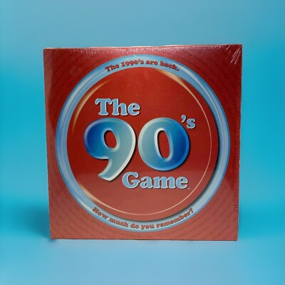 The 90's Trivia Board Game. How Much Do You Remember? New & Sealed