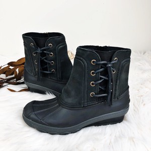 sperry boots wedge