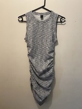 Shein Womens Size S Grey Slim Dress Polyester Party Casual Ladies Girls Stretch