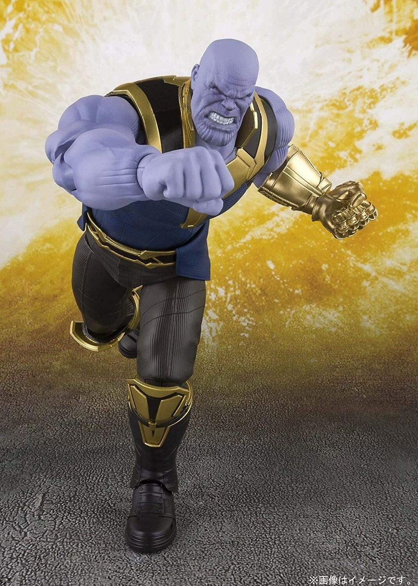 アメコミ BANDAI SHFiguarts THANOS Amazon.com: TAMASHII NATIONS - Avengers: Endgame - Thanos