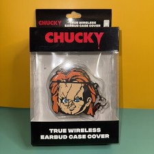 Child's Play Chucky Wireless Earbud Case Cover New In Box