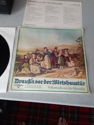 Various   Draußn Vor Der Wirtshaustür - Volksmusik Aus Der Oberpfalz LP undated